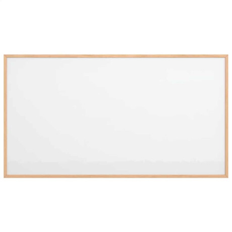 vidaXL Magnetisch whiteboard met massief grenenhouten frame 100x55 cm afbeelding3 - 1