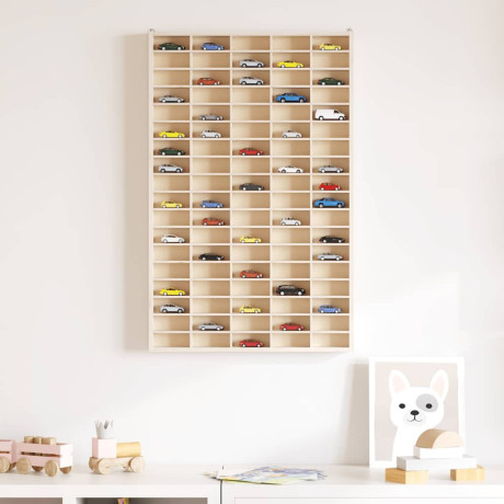 vidaXL Wandkast met 90 vakken 50,5x4,5x79 cm afbeelding3 - 1