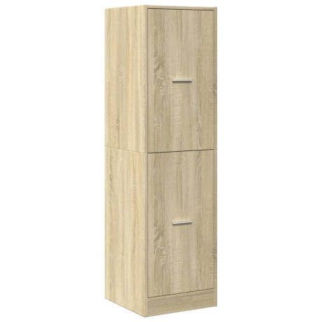 vidaXL Apothekerskast 40x41x144,5 cm bewerkt hout sonoma eikenkleurig afbeelding3 - 1