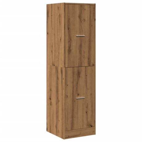 vidaXL Apothekerskast 40x41x144,5 cm bewerkt hout artisanaal eiken afbeelding3 - 1