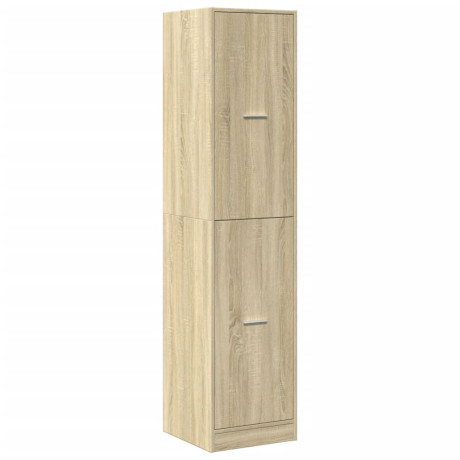 vidaXL Apothekerskast 40x41x174,5 cm bewerkt hout sonoma eikenkleurig afbeelding3 - 1