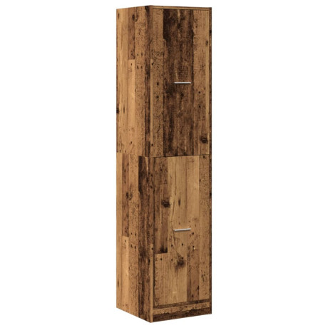 vidaXL Apothekerskast 40x41x174,5 cm bewerkt hout oud houtkleurig afbeelding3 - 1