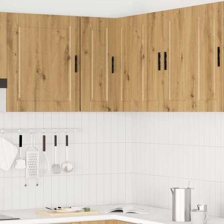 vidaXL Keuken hoekkast "Porto" bewerkt hout artisanaal eikenkleur afbeelding3 - 1