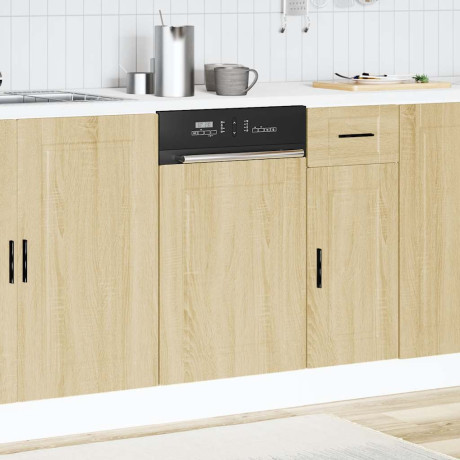 vidaXL Vaatwaspaneel Porto 45x1,5x57 cm bewerkt hout sonoma eikenkleur afbeelding3 - 1