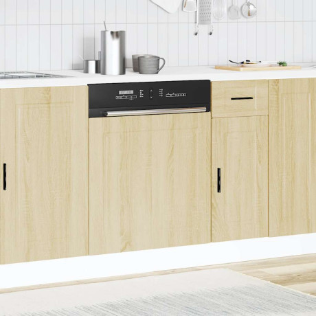 vidaXL Vaatwaspaneel Porto 60x1,5x57 cm bewerkt hout sonoma eikenkleur afbeelding3 - 1
