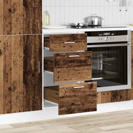 vidaXL Onderkast Lyon 40x46x81,5 cm bewerkt hout oud houtkleurig afbeelding3 - 1