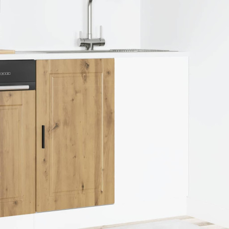 vidaXL Onderkast Porto bewerkt hout artisanaal eikenkleur afbeelding3 - 1