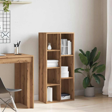 vidaXL Boekenkast 50x25x104 cm artisanaal eikenkleur afbeelding3 - 1