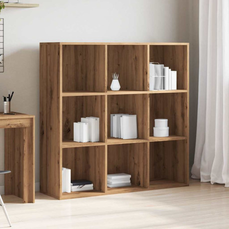 vidaXL Boekenkast 98x29x97,5 cm artisanaal eikenkleur afbeelding3 - 1