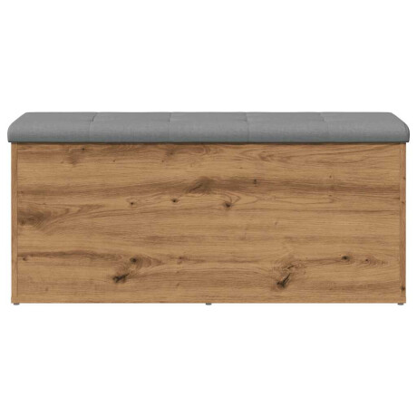 vidaXL Opbergbankje 102x42x45 cm bewerkt hout artisanaal eikenkleur afbeelding3 - 1