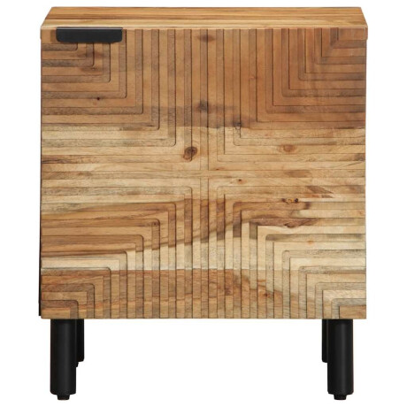 vidaXL Nachtkastje 40x33x46 cm Massief hout Acacia afbeelding3 - 1