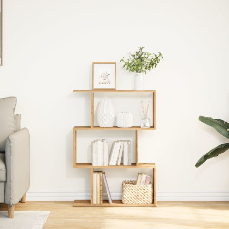 vidaXL Kamerscherm / boekenkast 3-laags 70x24x97 cm hout artisanaal afbeelding3 - 1