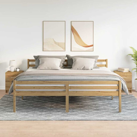 vidaXL Nachtkastjes 2 stuks met 2 lades Artisan Oak 40x36x50 cm afbeelding3 - 1