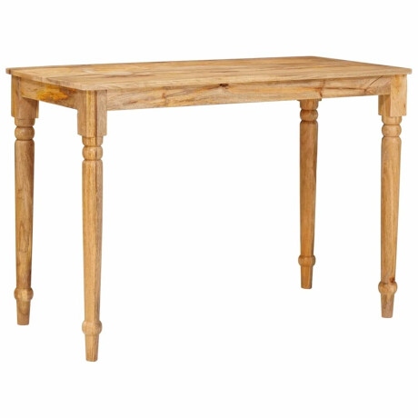 vidaXL Salontafel Bruin 110 x 55 x 77 cm Massief Mango Hout afbeelding3 - 1