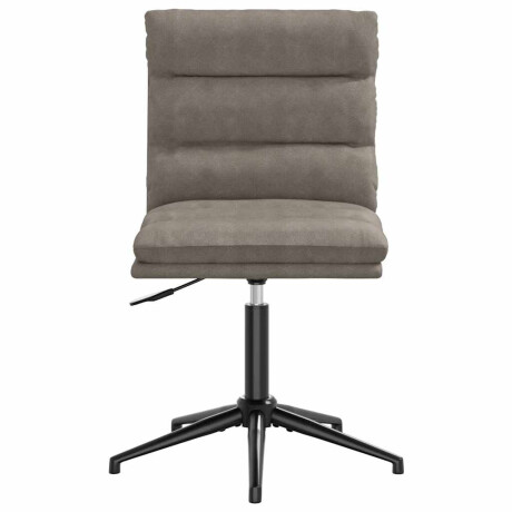 vidaXL Eetkamerstoel kunstleer grijs afbeelding3 - 1