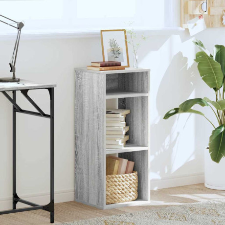 vidaXL Boekenkast 34x31x80 cm bewerkt hout grijs sonoma eikenkleurig afbeelding3 - 1