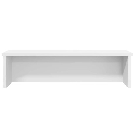 vidaXL Keukenrek stapelbaar 50x15x16 cm bewerkt hout wit afbeelding3 - 1