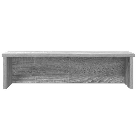 vidaXL Keukenrekken stapelbaar 2 st 50x15x16 cm grijs sonoma eiken afbeelding3 - 1