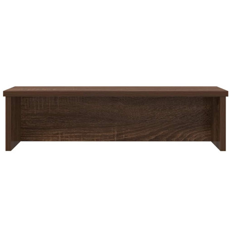 vidaXL Keukenrek stapelbaar 60x15x16 cm bewerkt hout bruin eikenkleur afbeelding3 - 1