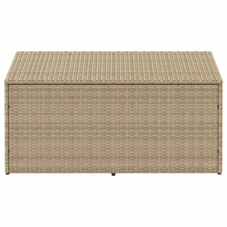 vidaXL Tuinbox 110x50x58 cm poly rattan beige afbeelding3 - 1