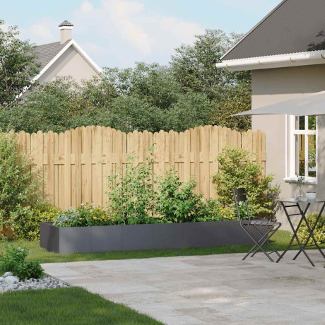 vidaXL Plantenbak 280x80x40 cm staal antracietkleurig afbeelding3 - 1