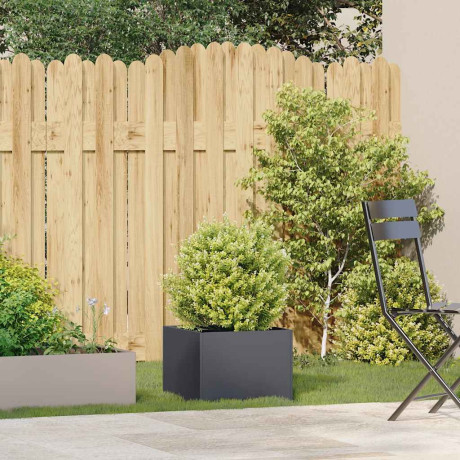 vidaXL Plantenbak 40x40x30 cm staal antracietkleurig afbeelding3 - 1