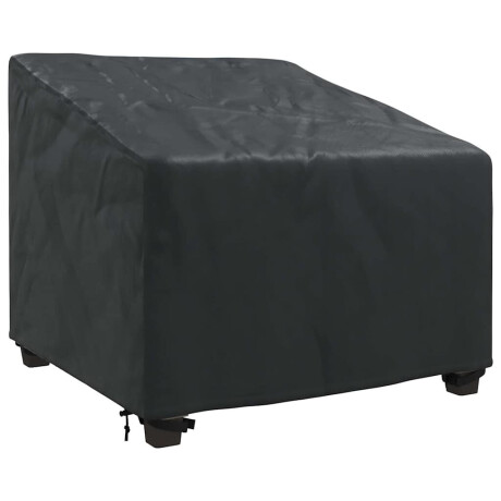vidaXL Tuinstoelhoes Zwart 90 x 90 x 50 / 75 cm 600D Oxford Stof afbeelding3 - 1