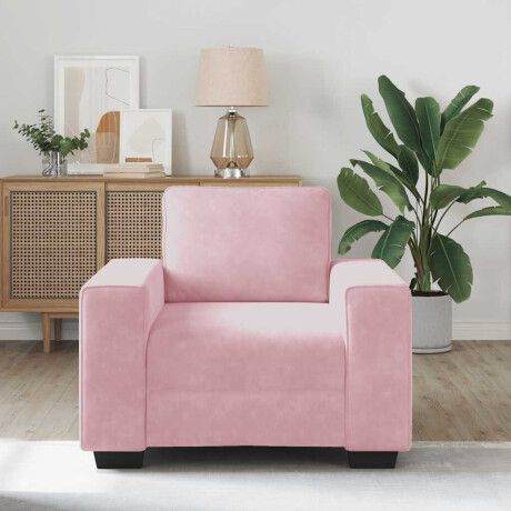 vidaXL Sofastoel Roze 100x77x82 cm Fluweel afbeelding3 - 1