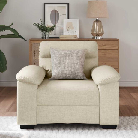 vidaXL Bankstoel 60 cm Linnen afbeelding3 - 1