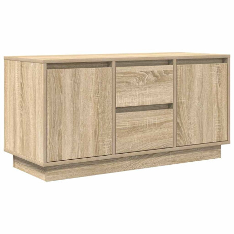 vidaXL Tv-meubel met LED-verlichting 100x41x50 cm sonoma eikenkleurig afbeelding3 - 1