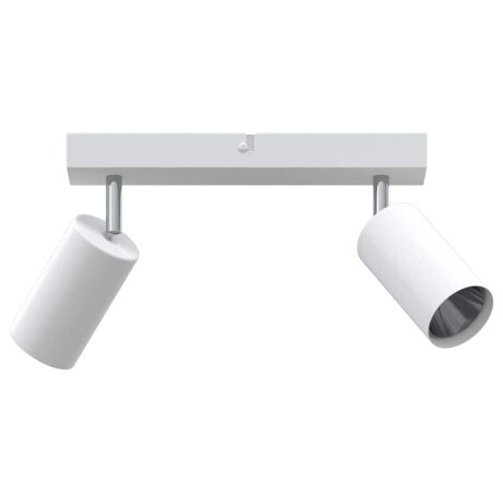 vidaXL Plafondspot Wit 26 x 5.5 x 16.5 cm Staal afbeelding3 - 1