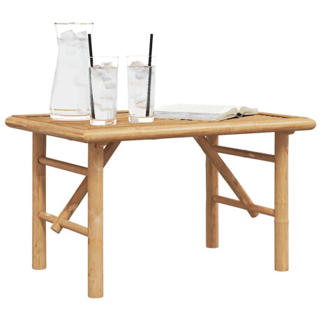 vidaXL Salontafel Bruin 70 x 40 x 36 cm Bamboe afbeelding3 - 1