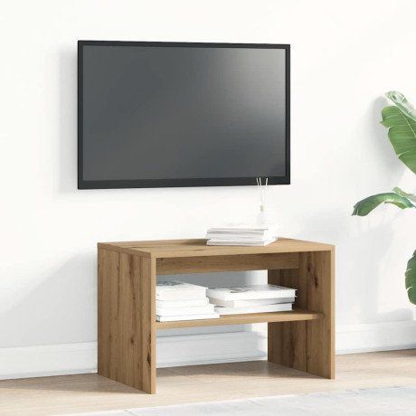 vidaXL Tv-meubel 60x40x40 cm bewerkt hout artisanaal eikenkleur afbeelding3 - 1
