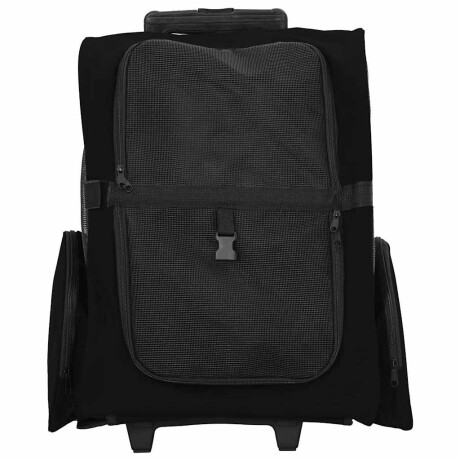 vidaXL Huisdierentrolley 3-in-1 48x32x57 cm oxford stof zwart afbeelding3 - 1
