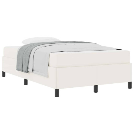 vidaXL Bedframe Anders Crème 120 x 200 cm Katoenen stof afbeelding3 - 1
