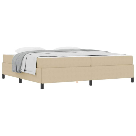 vidaXL Bedframe Anders Lichtgroen Grijs 100 x 200 cm Katoenen stof afbeelding3 - 1