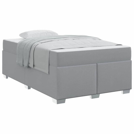 vidaXL Bedframe Anders Lichtgrijs 120 x 200 cm Stof afbeelding3 - 1