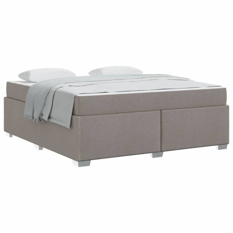 vidaXL Bedframe Taupe 180 x 200 cm Stof afbeelding3 - 1