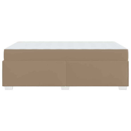 vidaXL Bedframe Cappuccino 90 x 200 cm Kunstleer afbeelding3 - 1