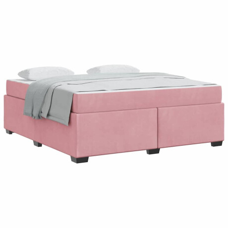 vidaXL Bedframe Anders Roze 180 x 200 cm Fluweel afbeelding3 - 1