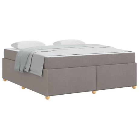 vidaXL Bedframe Anders Taupe 180 x 200 cm Stof afbeelding3 - 1