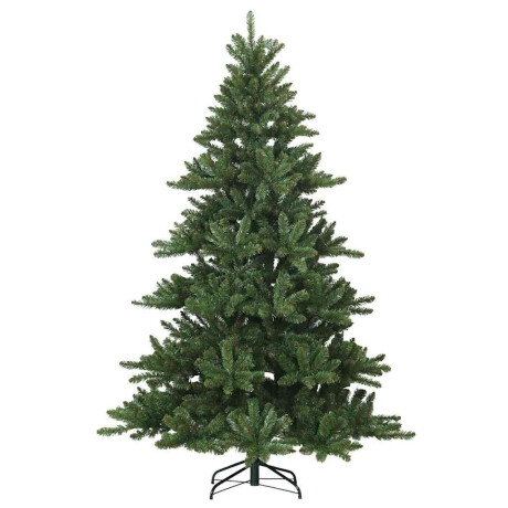 vidaXL Kunstmatige Inklapbare Kerstboom Groen 180 cm PVC, staal afbeelding3 - 1
