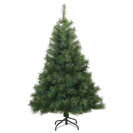vidaXL Kunstmatige Inklapbare Kerstboom Groen 120 cm PVC, staal afbeelding3 - 1