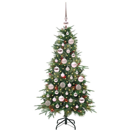 vidaXL Kunstmatige Inklapbare Kerstboom Groen 120 cm PE en PVC afbeelding3 - 1