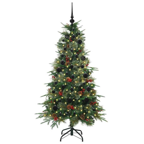 vidaXL Kunstmatige Inklapbare Kerstboom Groen 150 cm PE en PVC afbeelding3 - 1