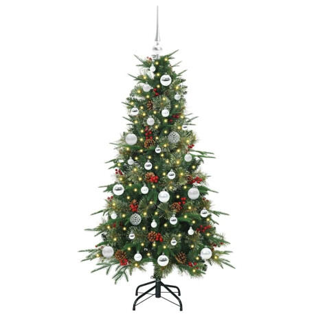 vidaXL Kunstmatige Inklapbare Kerstboom Groen 150 cm PE en PVC afbeelding3 - 1