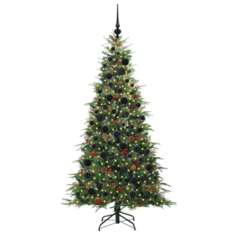 vidaXL Kunstmatige Inklapbare Kerstboom Groen 180 cm PE en PVC afbeelding3 - 1