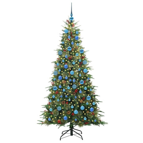vidaXL Kunstmatige Inklapbare Kerstboom Groen 180 cm PE en PVC afbeelding3 - 1