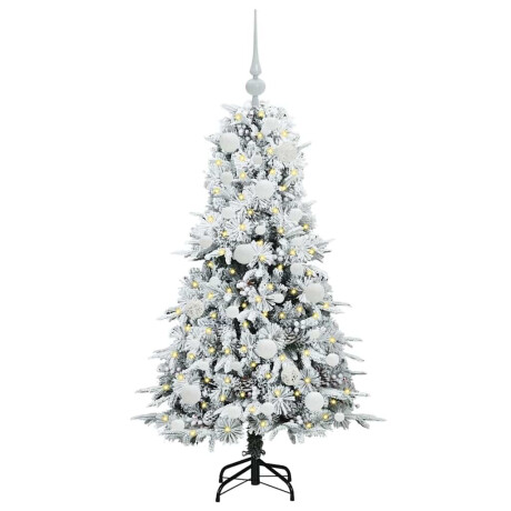 vidaXL Kunstmatige Inklapbare Kerstboom Groen 120 cm PE en PVC afbeelding3 - 1