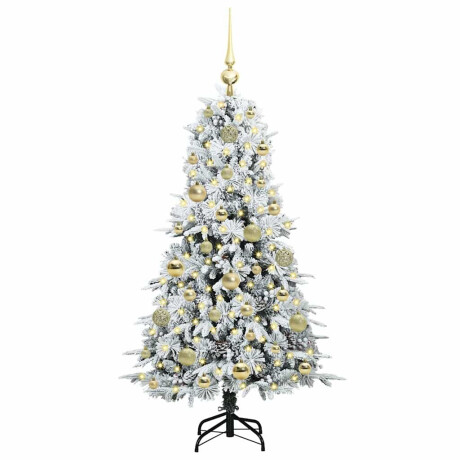 vidaXL Kunstmatige Inklapbare Kerstboom Groen 120 cm PE en PVC afbeelding3 - 1